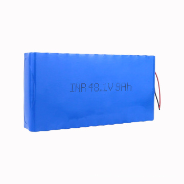 rechargeable battery pack 48.1V 48V  9ah  Li NiCoMn batteries